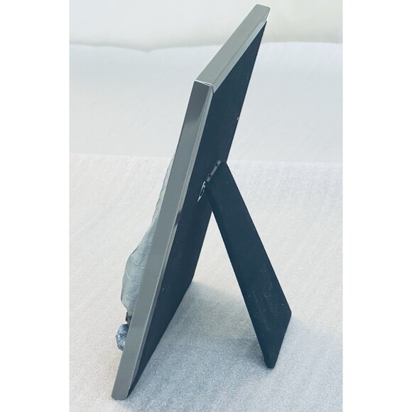 LaVie Chrome Nautical Picture Frame Sailboat Compass Design 3.5x5 w/ Glass - Picture 4 of 10